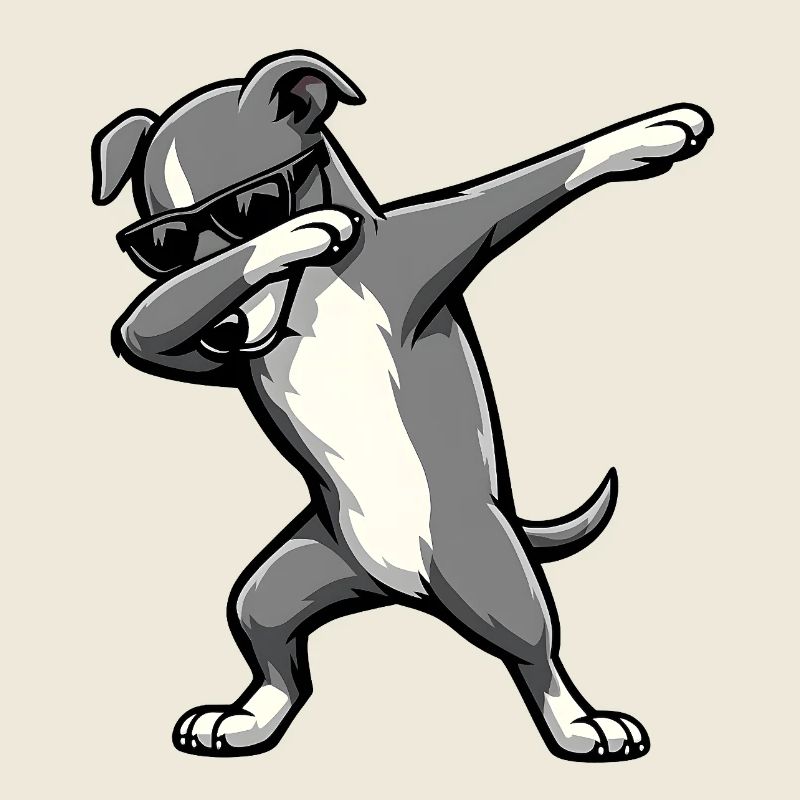 Dabbing Greyhound