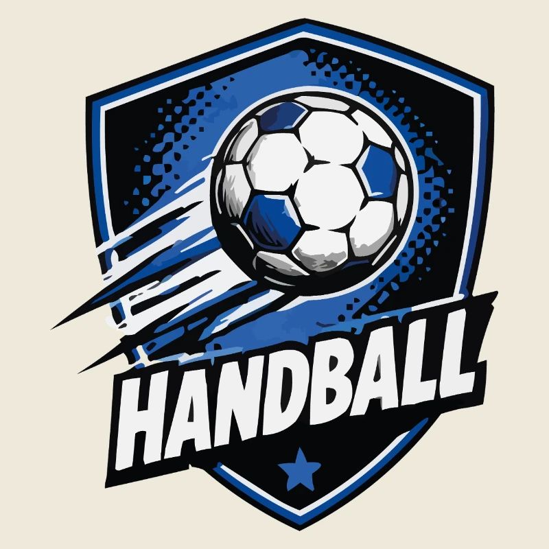 Handball Shield Logo Movement