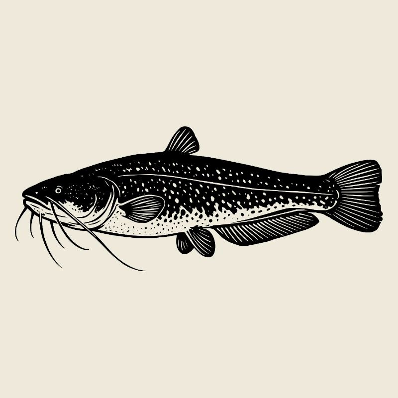 Target Fish Catfish - Fish - Angler Gift