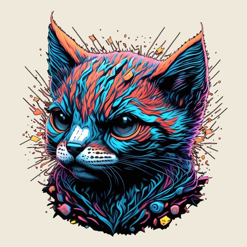 Œil de chat lugubre