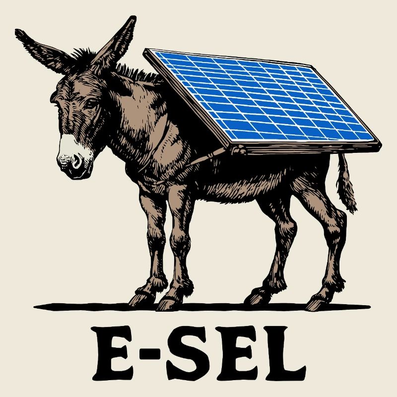 Solar E-sel, Esel, Lasttier, Packesel