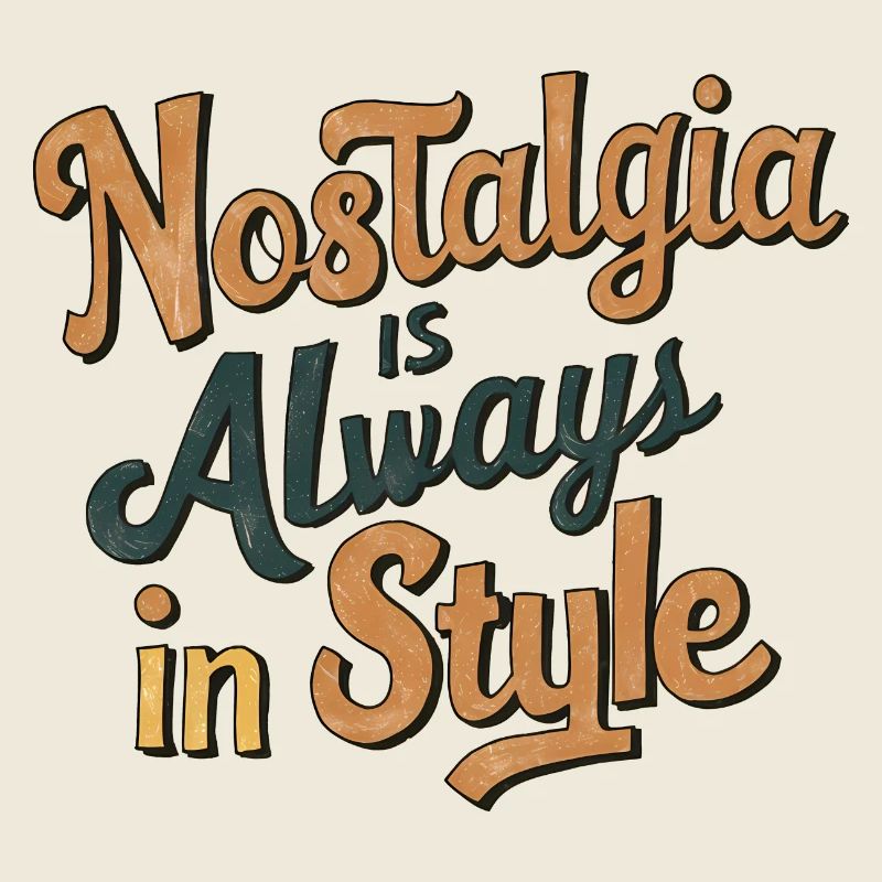 Nostalgie ist immer in Mode