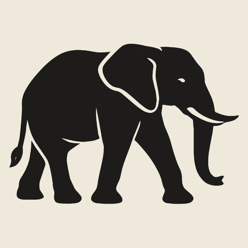 Elefant - Großwild, Stoßzahn, Elfenbein