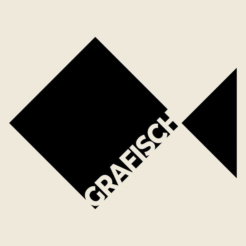 Grafisch - Fisch - Angler Geschenk