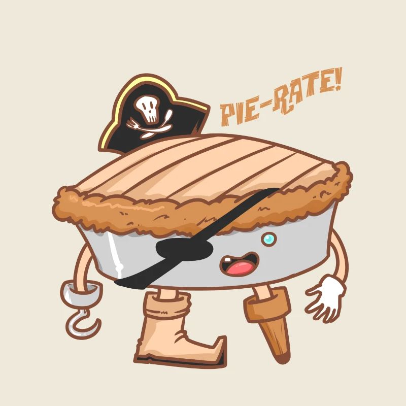 Pie-taux! Gâteau pirate - biscuit