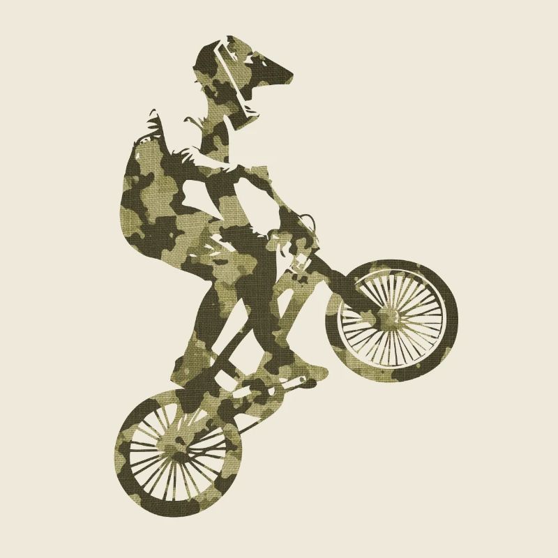 BMX Tarnung grün