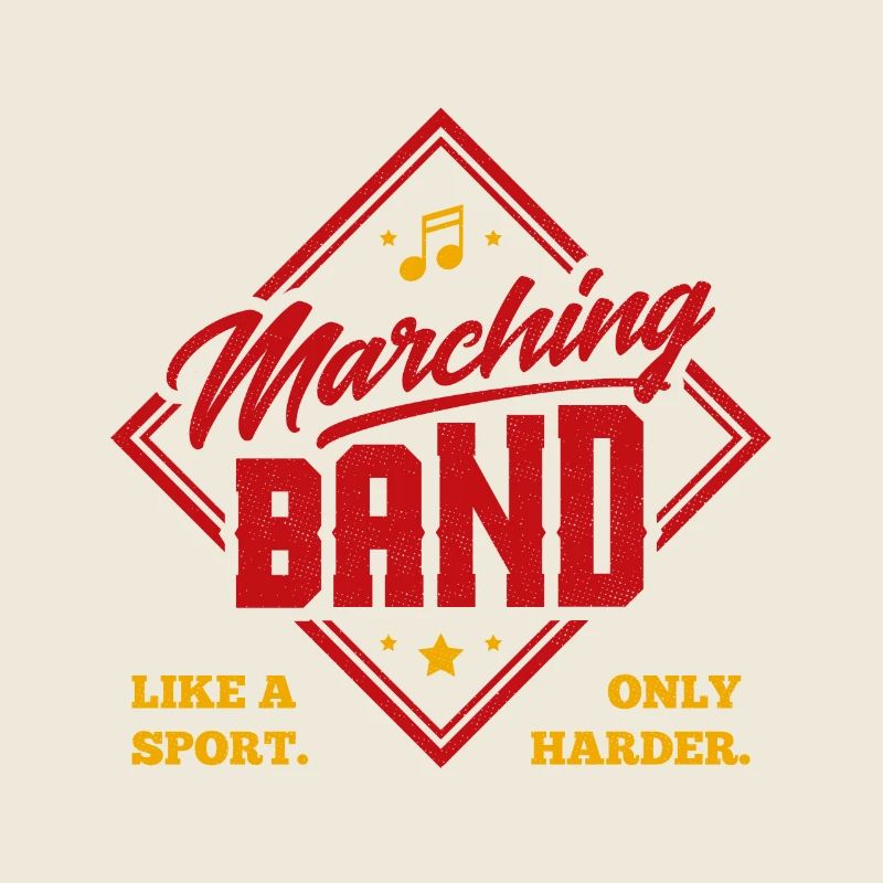 Marching Band Sport Saison TShirt wie ein Sport Onl