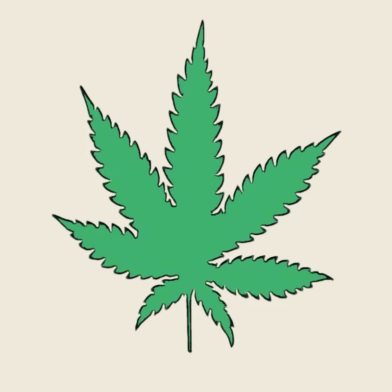 Cannabis leaf