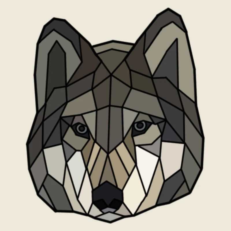 Wolf blanko