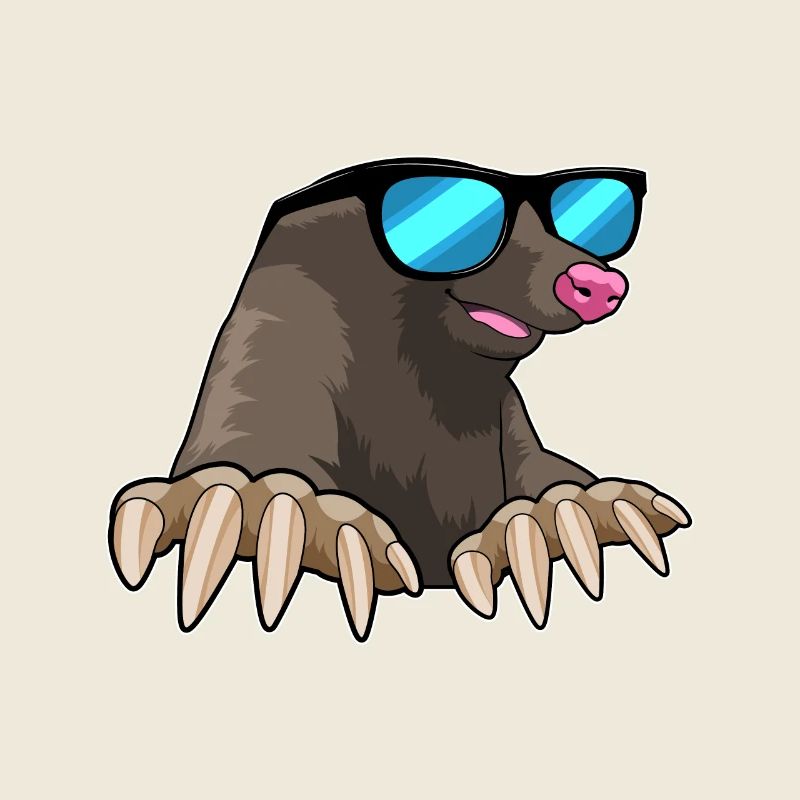 Maulwurf Sonnenbrille