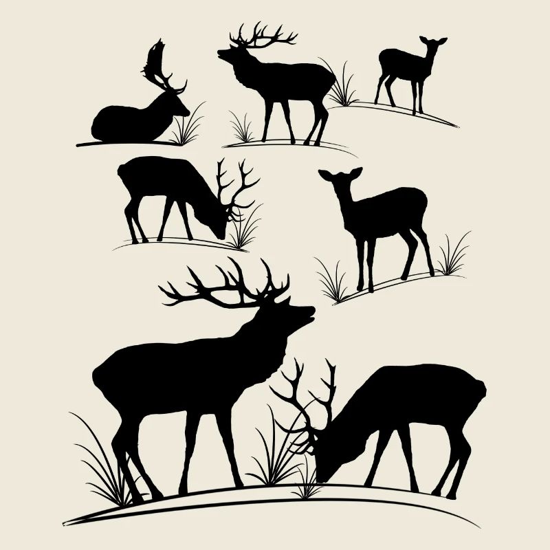 Cerf, chevreuil, cerf rouge, daim, cerf, chevreuil