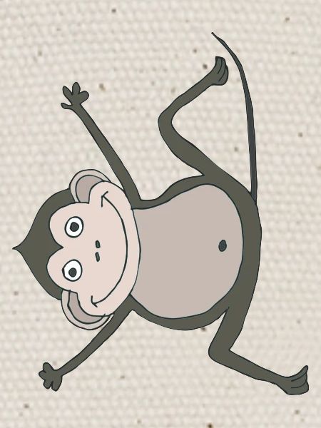 singe drôle