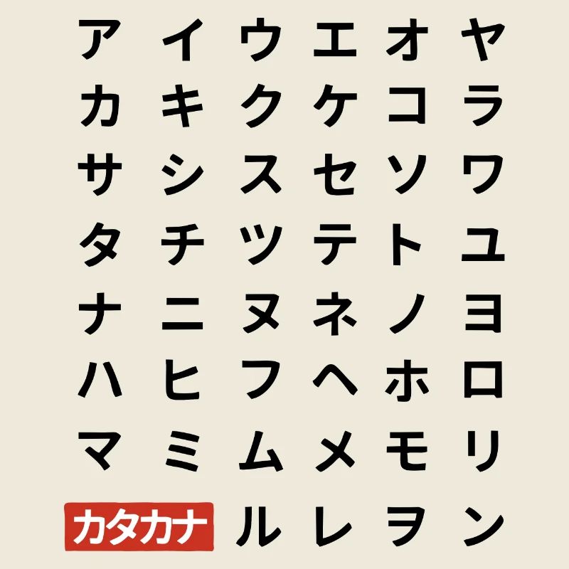 katakana