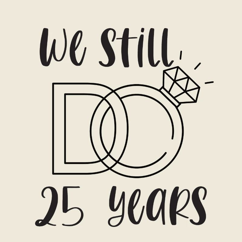 25th Wedding Anniversary Silver Wedding Wedding Gift