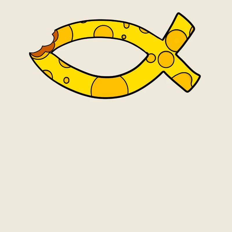 Fisch Symbol Käse