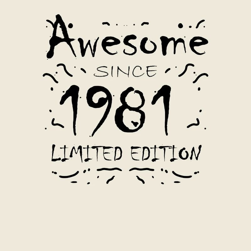 1981 - Born 1981