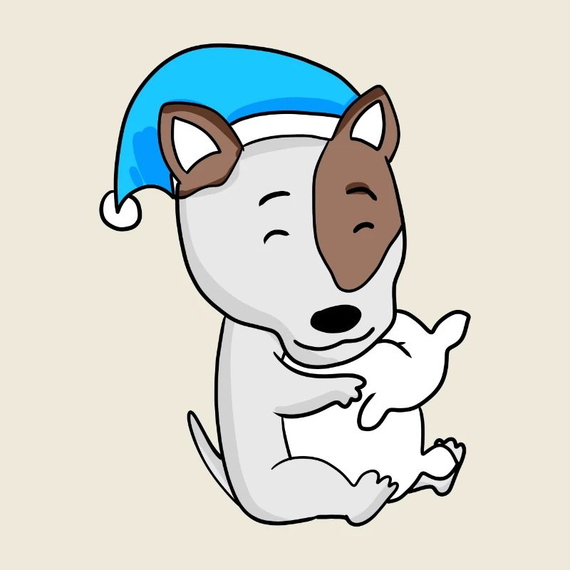 Hund Hunderasse Bullterrier