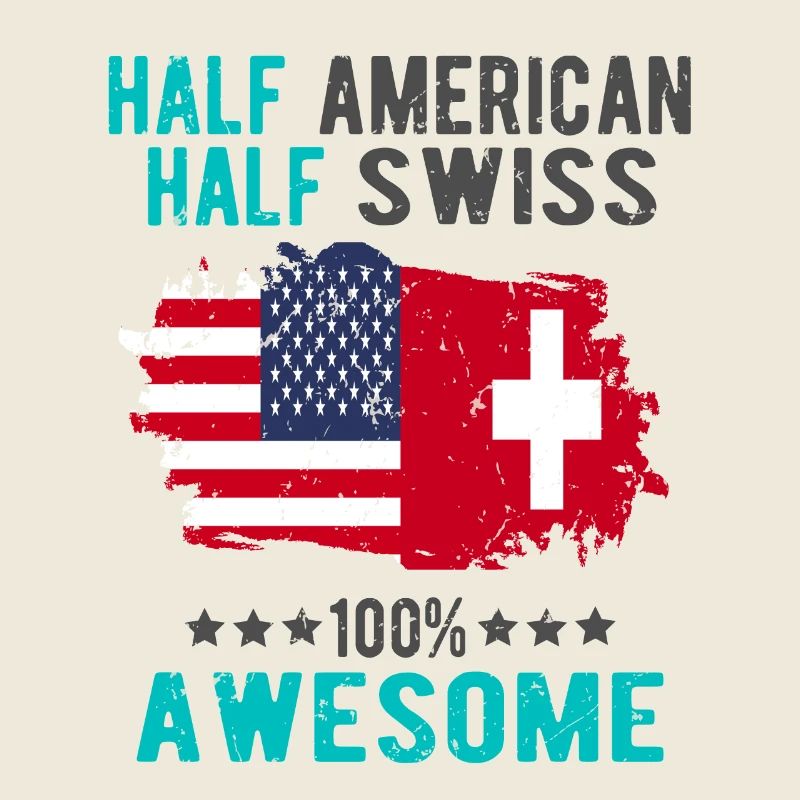 Moitié américain moitié suisse