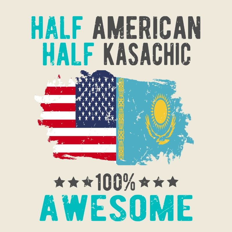 Half American Half Kazakh