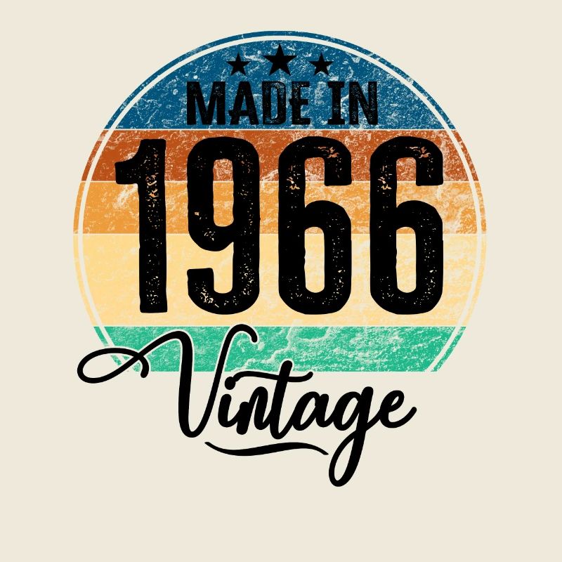 Vintage Fabriqué en 1966 Année de naissance 1966 Anniversaire