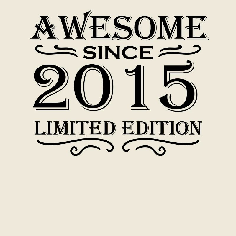 2015 - Né 2015 - Année de naissance 2015