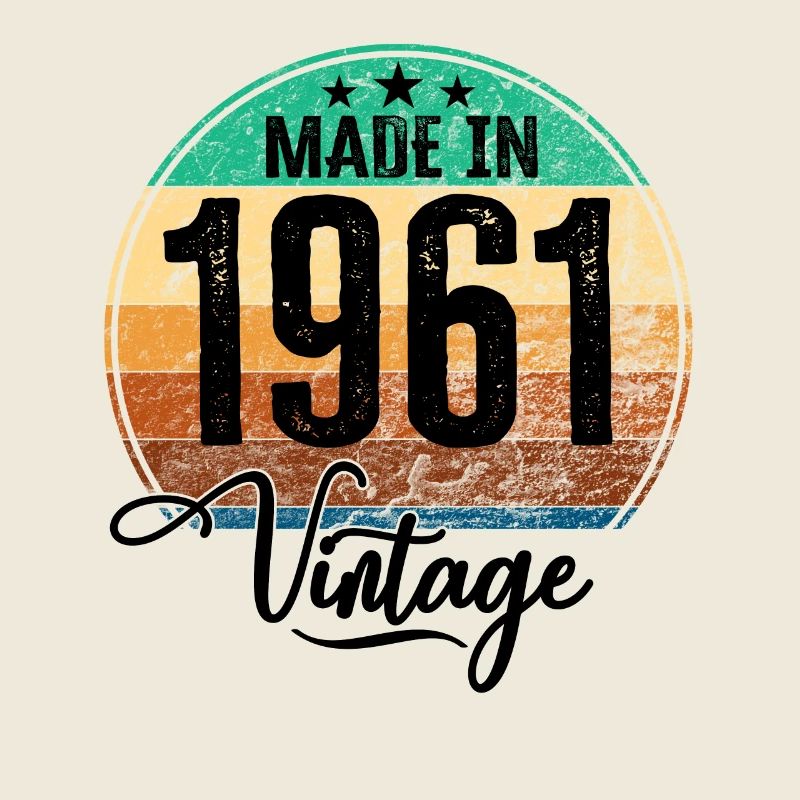Millésime fabriqué en 1961 Année de naissance 1961 Anniversaire