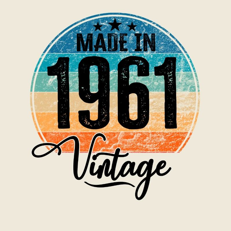 Millésime fabriqué en 1961 Année de naissance 1961 Anniversaire