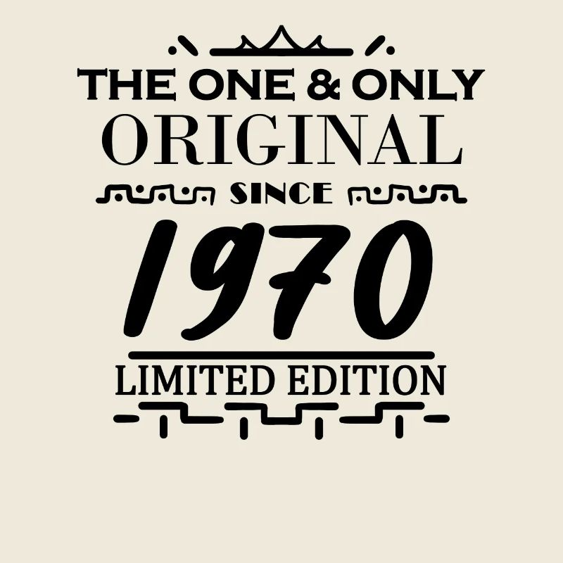 1970 - Année de construction 1970 - Naissance 1970