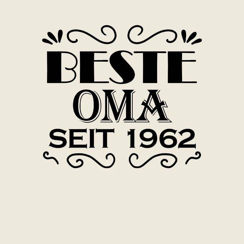 Beste Oma seit 1962