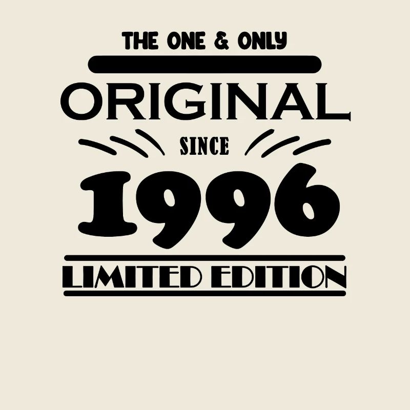 1996 - Year of construction 1996 - Born 1996