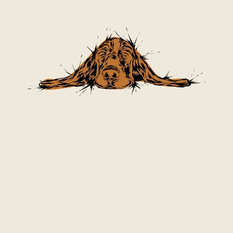 Tired dog