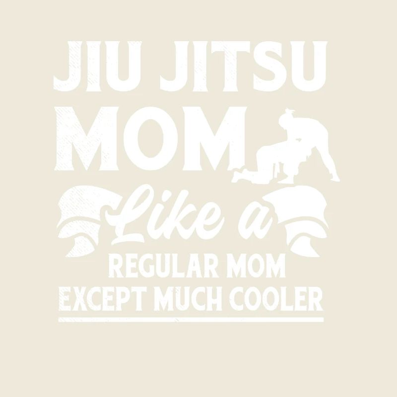 jiu jitsu funny cooler mom theme