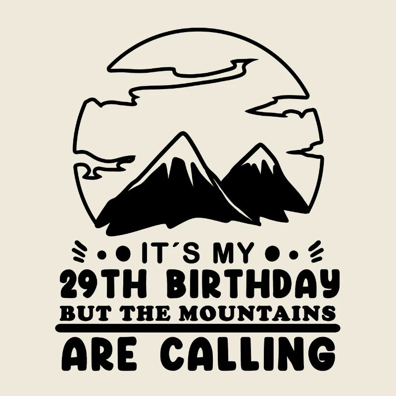Mountain Wanderer 29th Birthday 29 years old gift