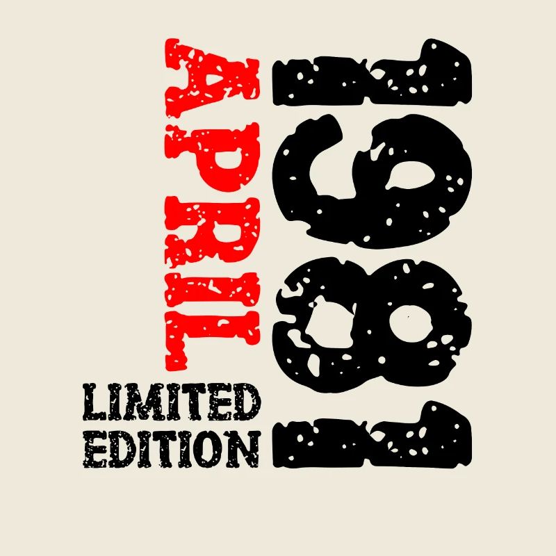 1981 avril édition limitée cadeau d’anniversaire