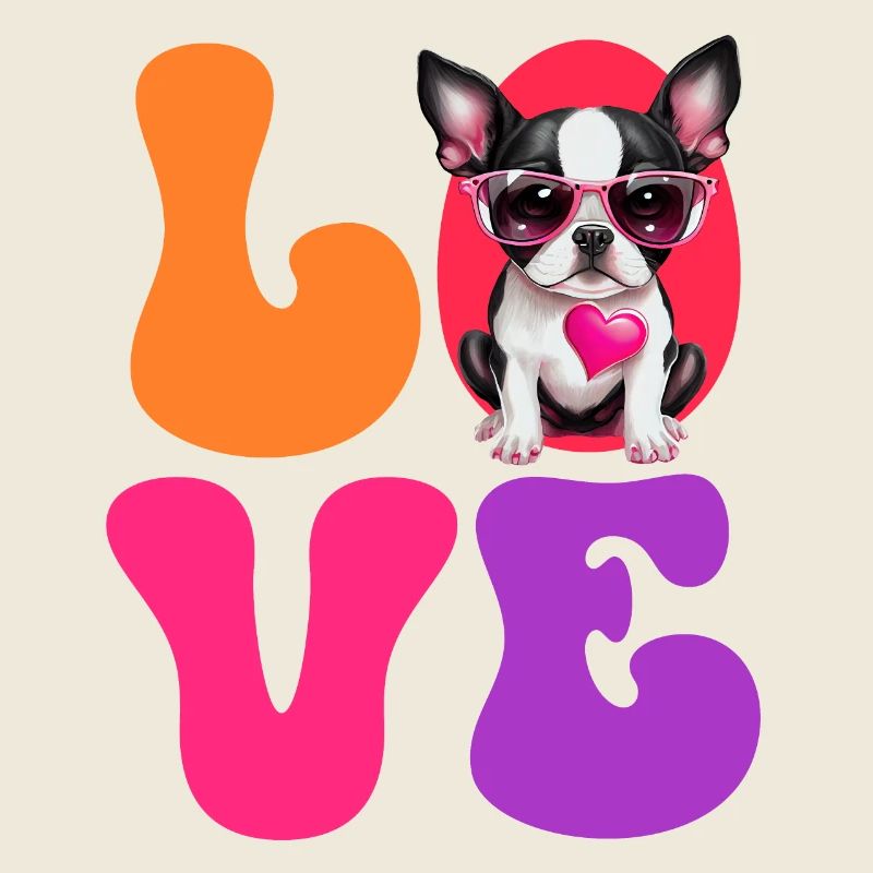 Dog Boston Terrier