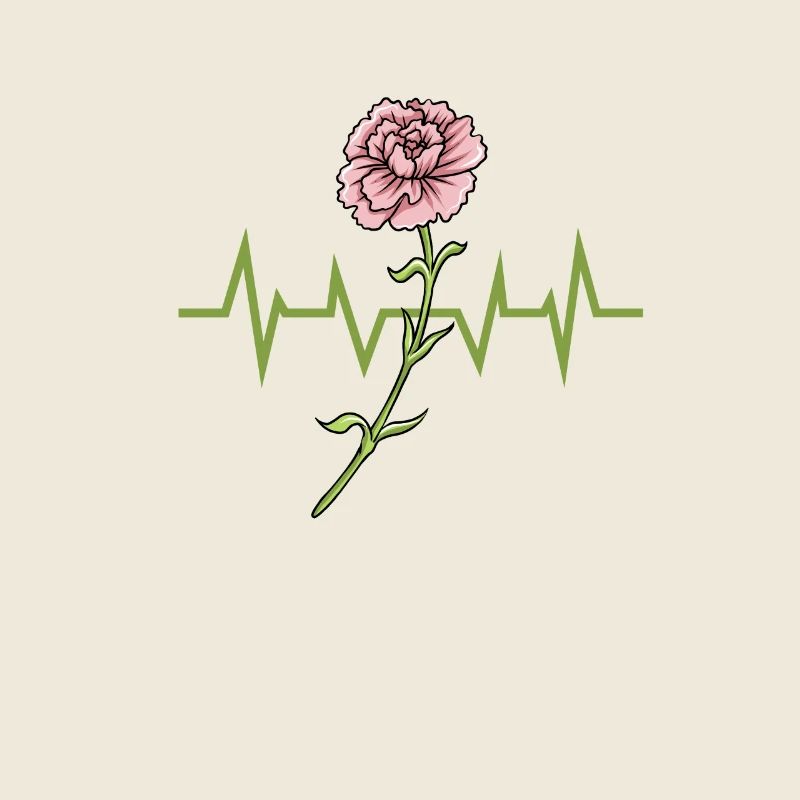 Fleurs Œillet Heartbeat