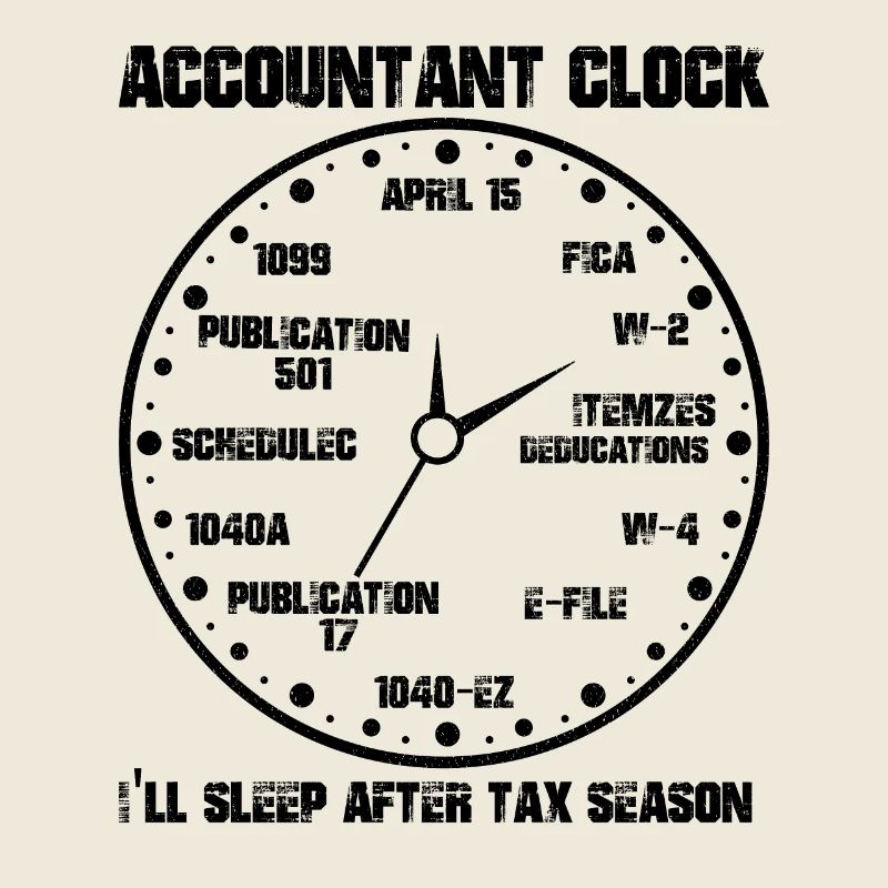 Drôle d’horloge comptable CPA Comptabilité