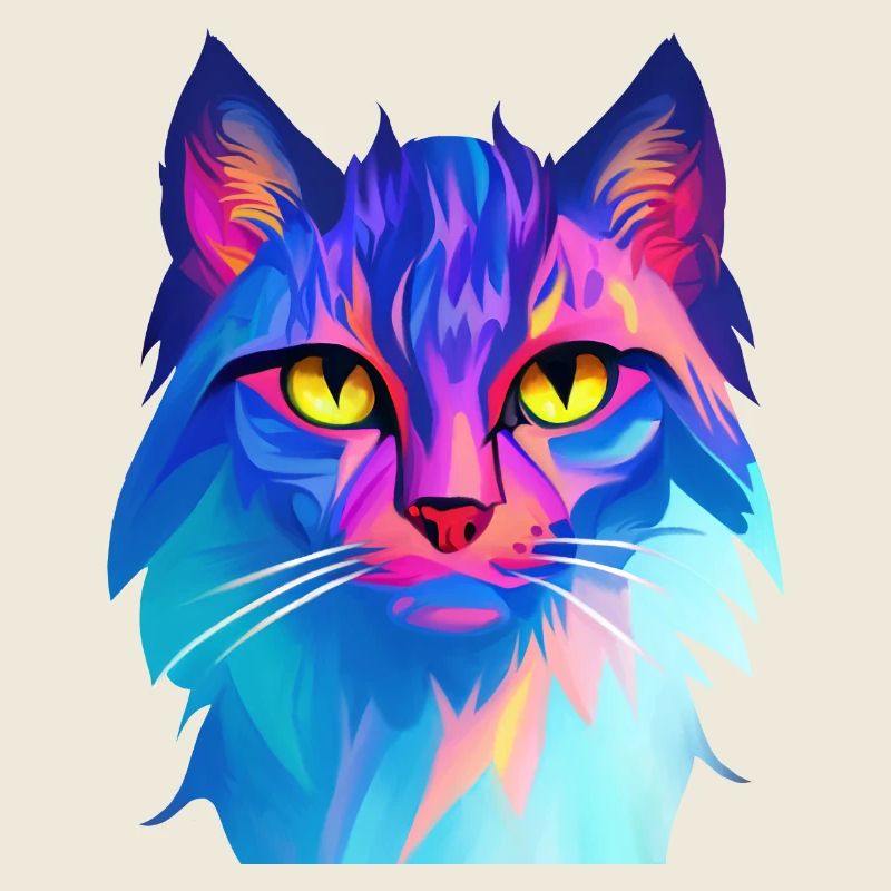 Cat Colorful