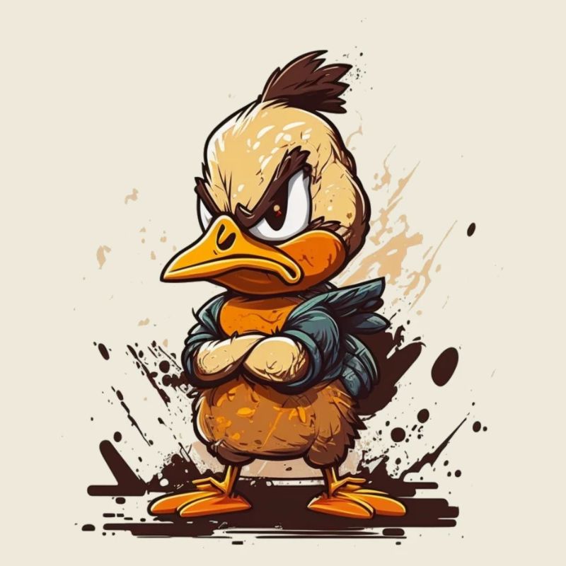 Angry duck 1