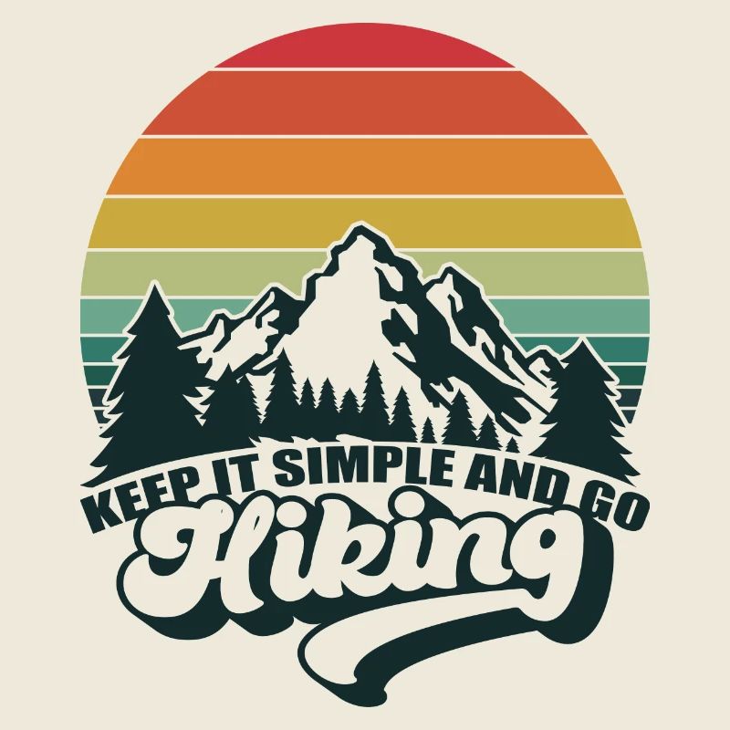 Keep It Simple And Go Hiking Nature Mountains