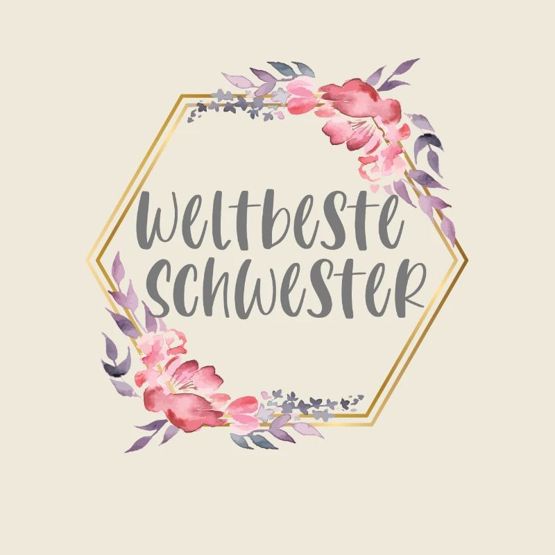 Weltbeste Schwester Schwesterherz Geschenk