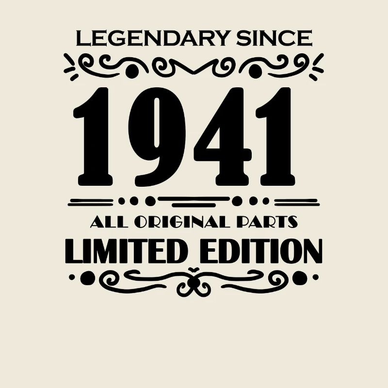 1941 - Né en 1941 - Construit en 1941