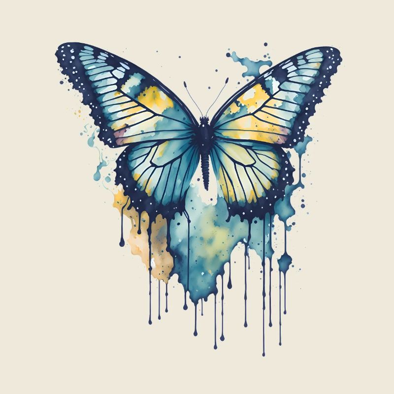 Aquarelle Papillon