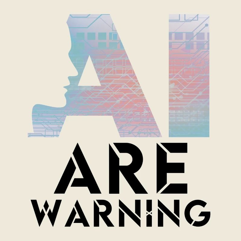 AI alert Caution artificial intelligence