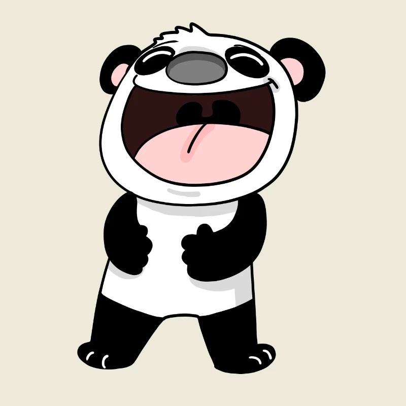 Panda qui rit