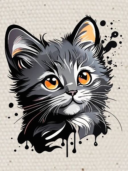 chaton mignon, chat