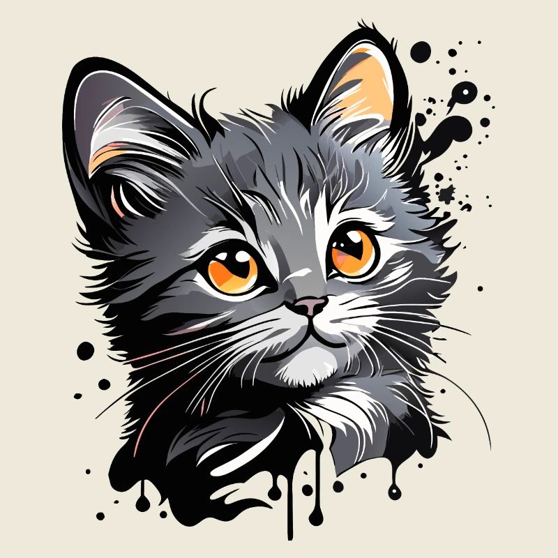 chaton mignon, chat