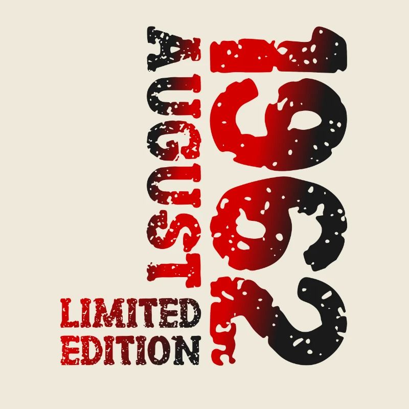 1962 August Limited Edition 61. Geburtstag Outfit