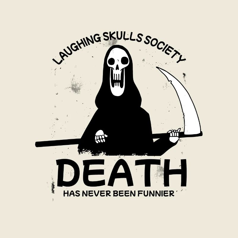 Skulls laughing