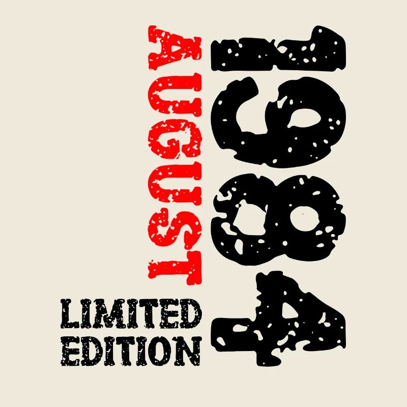 1984 Août Édition Limitée 39e Tenue d’anniversaire